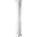 10 inchw x 12&H Square Non-Tapered Raised Panel Column S4200