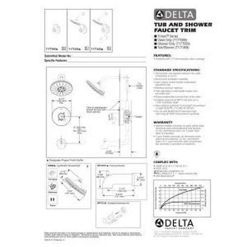 Chrome Shower Trim N704
