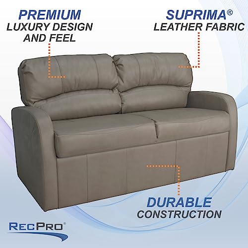 65" Jack Knife RV Sleeper Sofa with Arms (Mahogany) T560776