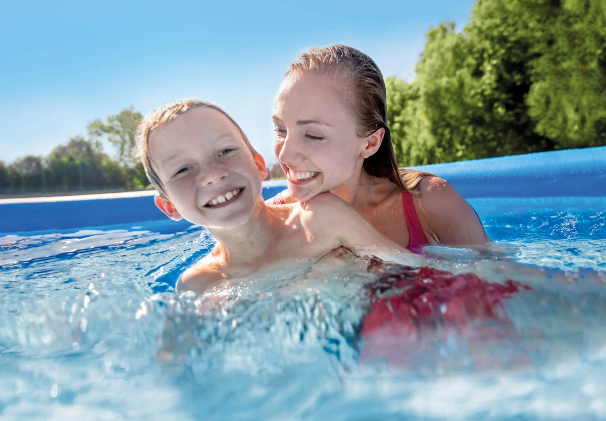 12ft x 30in Easy Set Pool with Pump & Filter Cartridge Y4955