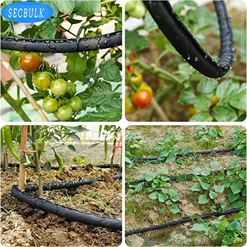 Flat Soaker Hose 75 ft Dual-layer Leak-free M880810