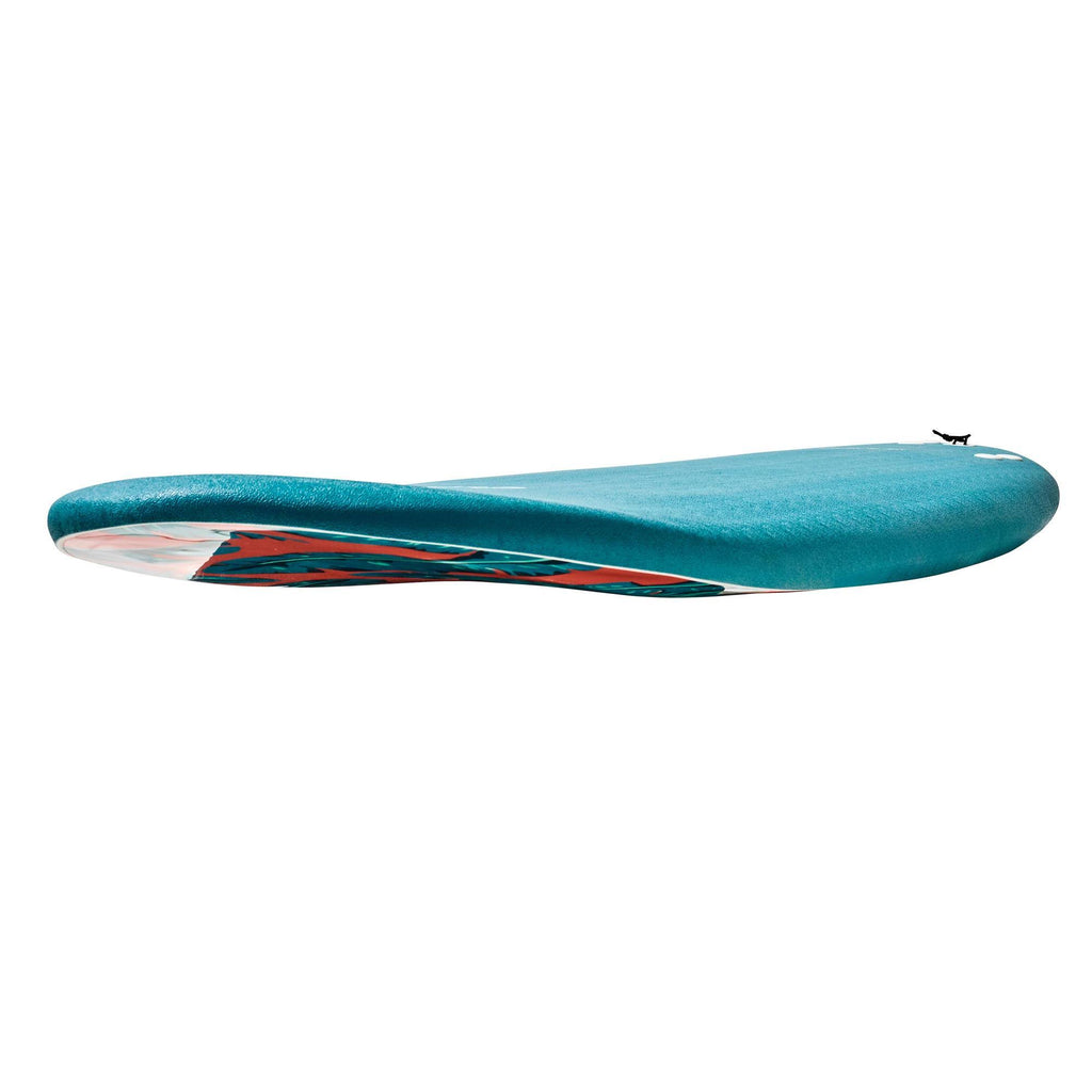 7x22 Foam Surfboard with Leash and 3 Fins S243907