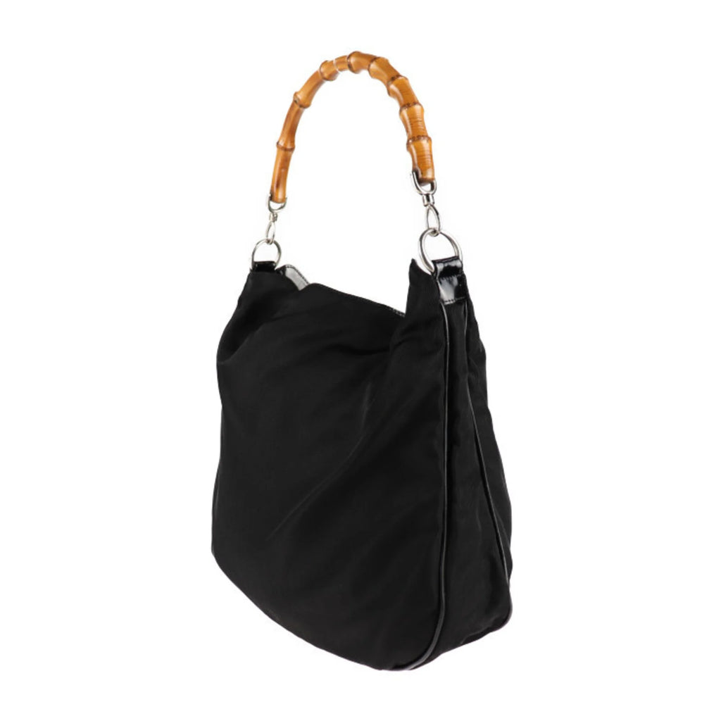 Black Synthetic Shoulder Bag F26702