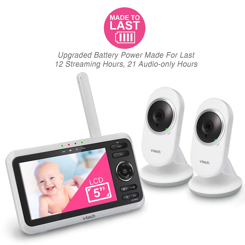 Video Monitor with 5 Screen, 2 Cameras, Night Vision R36044