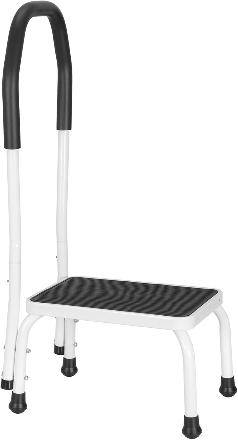 Steel One Step Stool with Cushion Grip Handle N5257