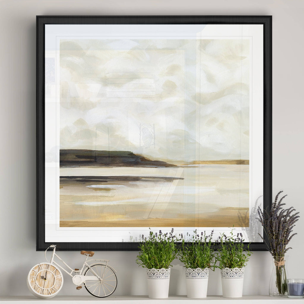Black Framed Print 26 x 26 B393