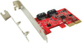 SATA III RAID 2-Port PCIe x2 Card P482