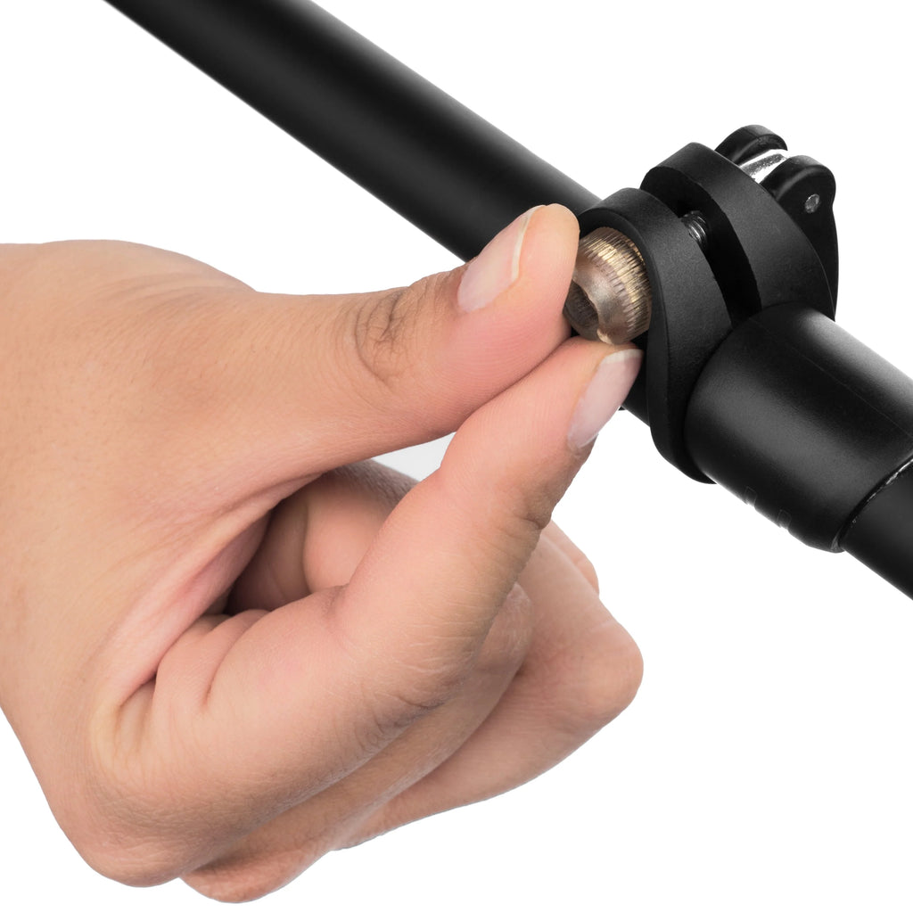 Aluminum Adjustable Quick Lock Trekking Poles Cork Grip 2-Pack Y6747