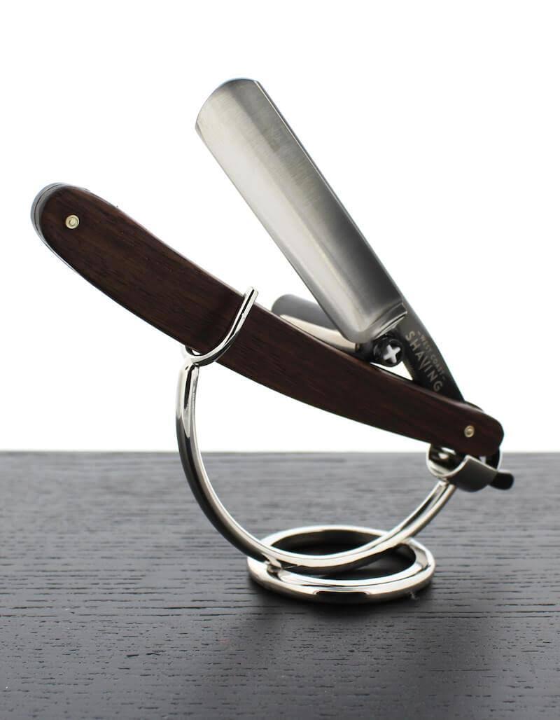 Rosewood Straight Razor, 5/8 Carbon Steel V222