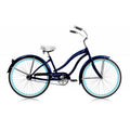 26-inch Dark Blue Single-Speed Beach Cruiser R50673