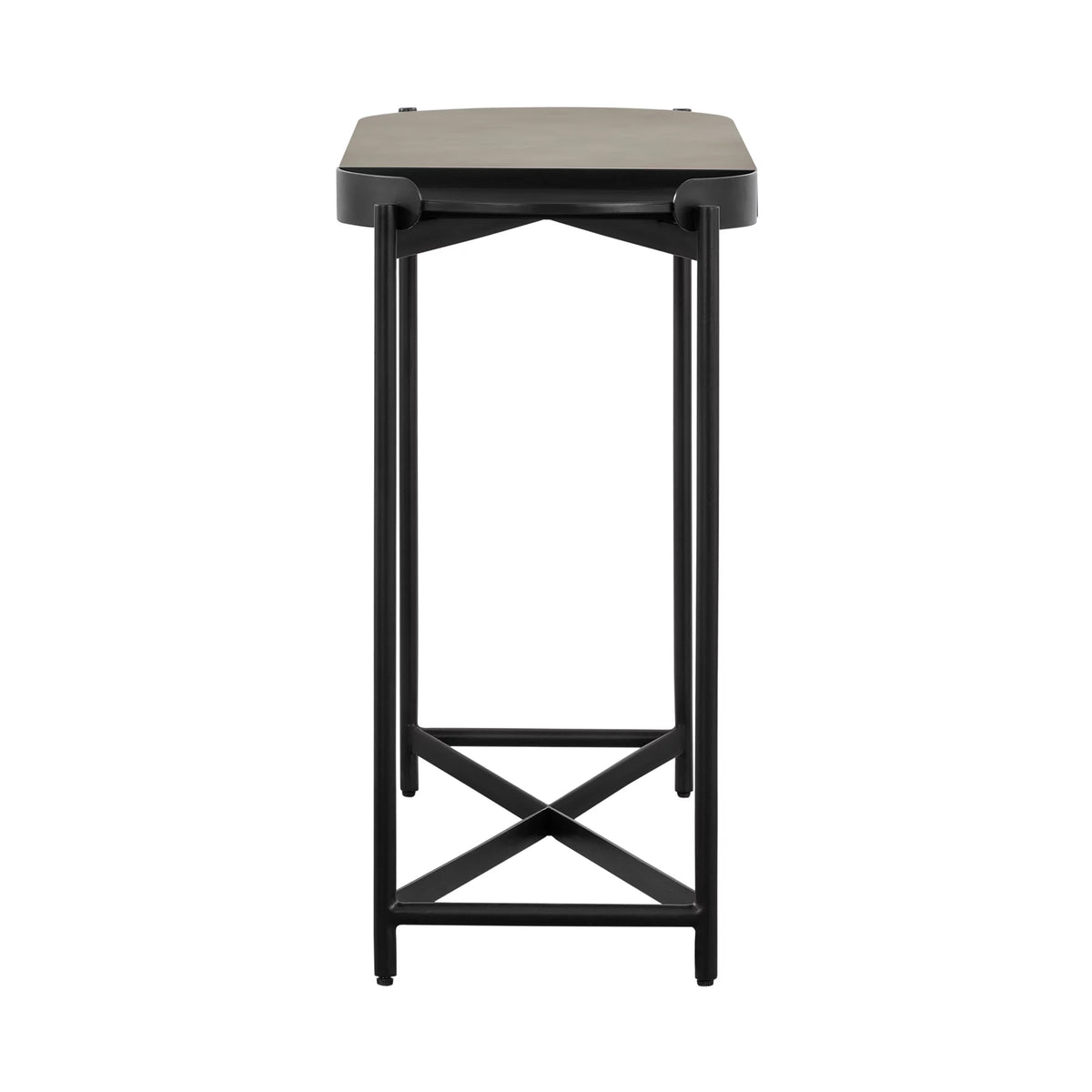 47" Stone Concrete Console Table R1826
