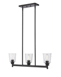 3 Light Island/Billiard Matte Black H163