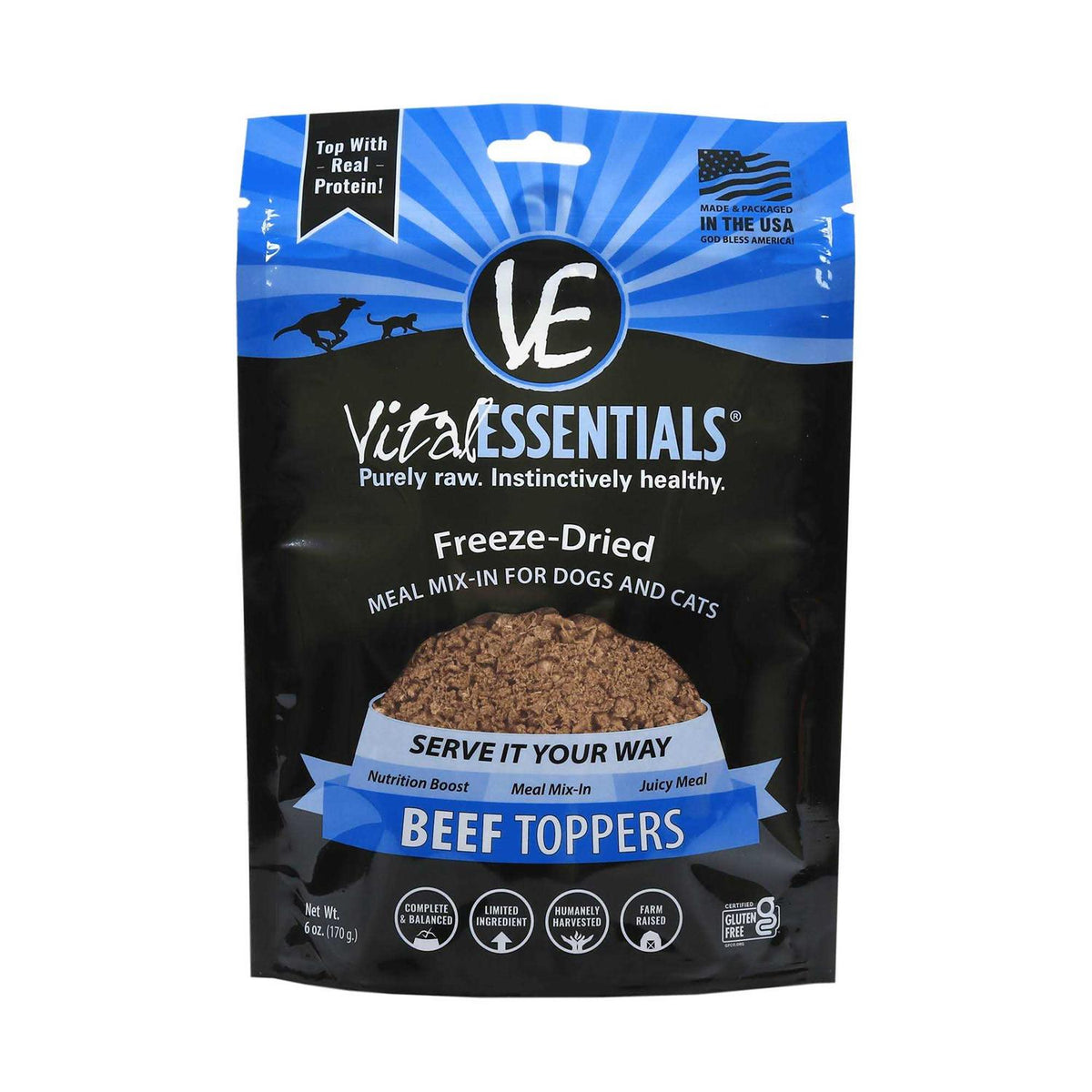 Freeze-Dried Raw Ground Turkey Topper W113782