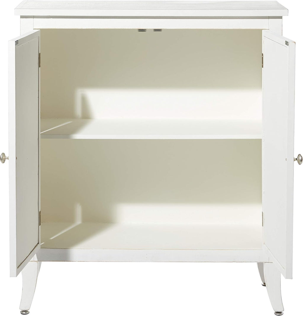 Modern Wood and Metal 2-Door Cabinet X64951