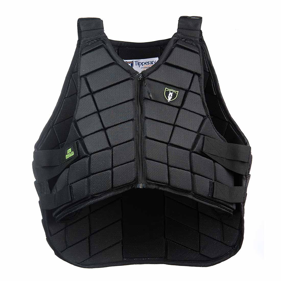 Black Long Protective Vest Q468921