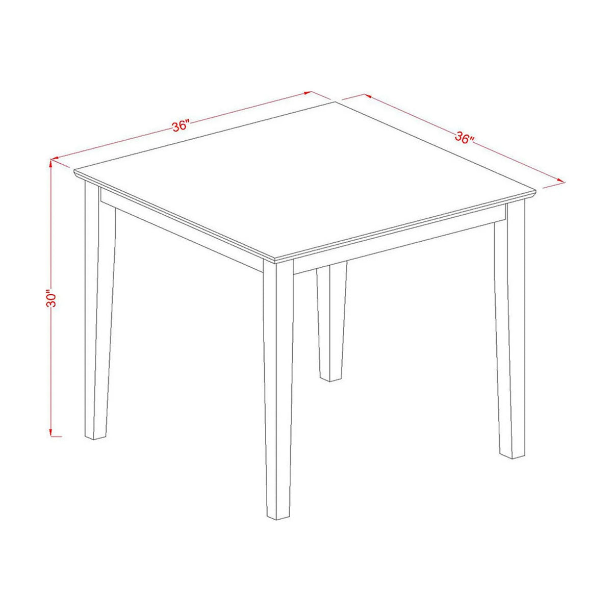 Square Dining Table U660