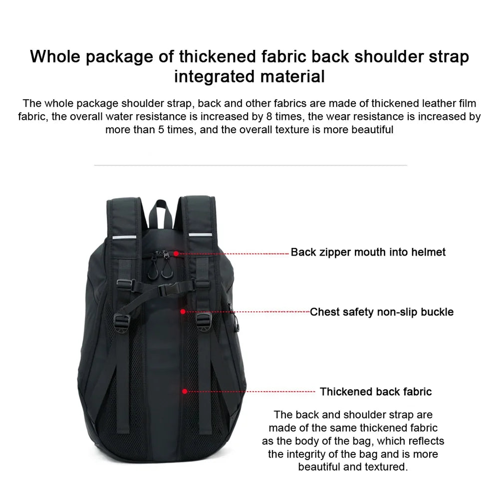 Waterproof Motorcycle Backpack Riding Bag U307320