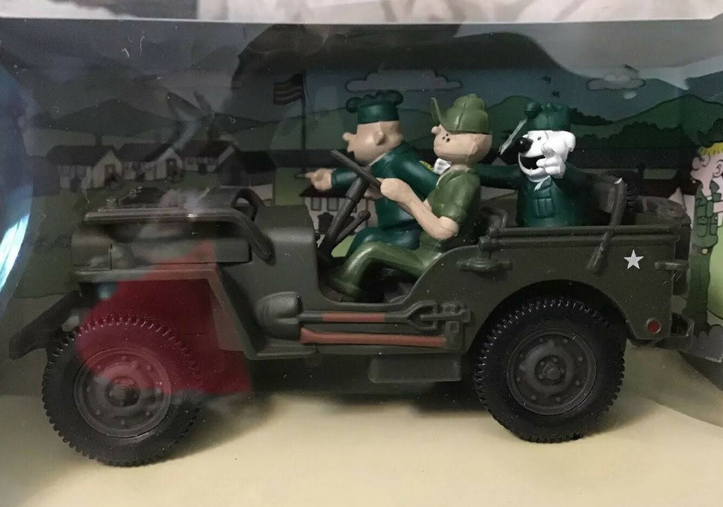 Die-Cast Beetle Bailey in Willys Jeep R512