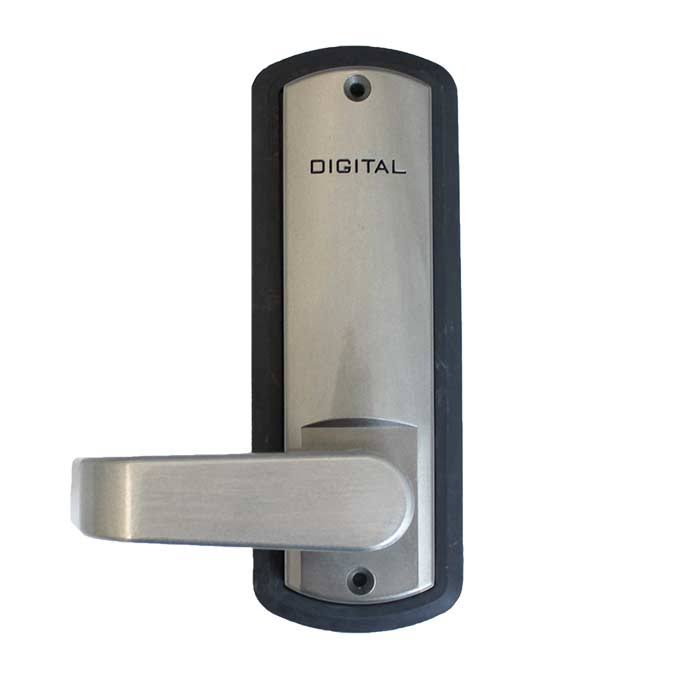 Jet Black Marine Grade Mechanical Keyless Lever Lock O19456