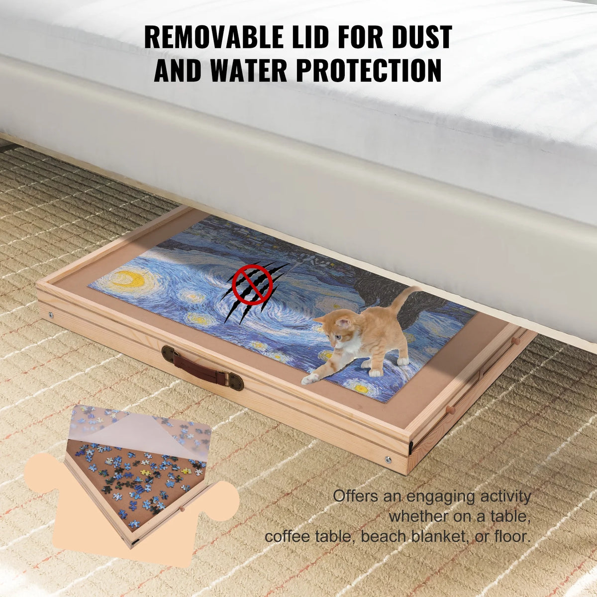 1500 Piece Folding Puzzle Board with 4 Drawers Q5340