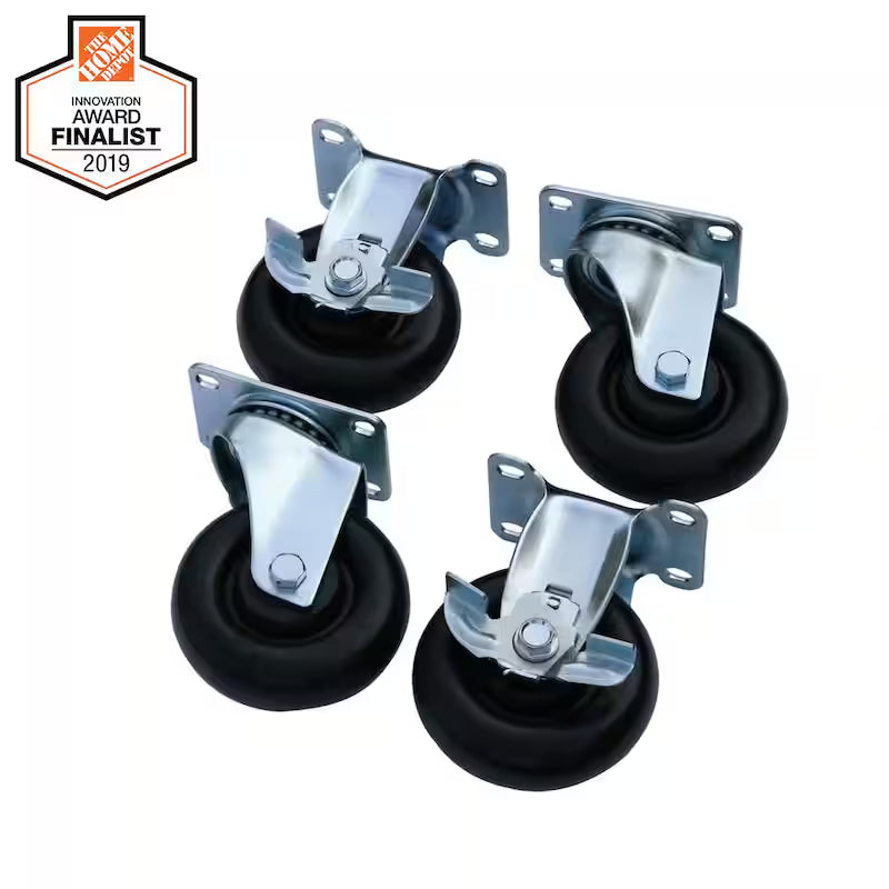 Caster Kit for Steel Garage Base Cabinets C44004