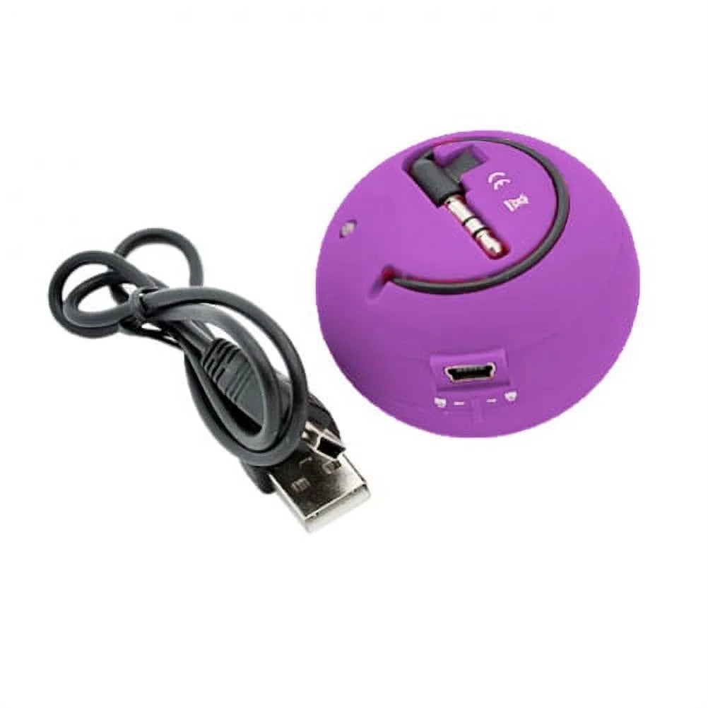 Purple Rechargeable Portable Speaker Q7924