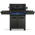 Propane Grill with Infrared Rear Burner, Infrared Side Burner, Rotisserie Kit E6201