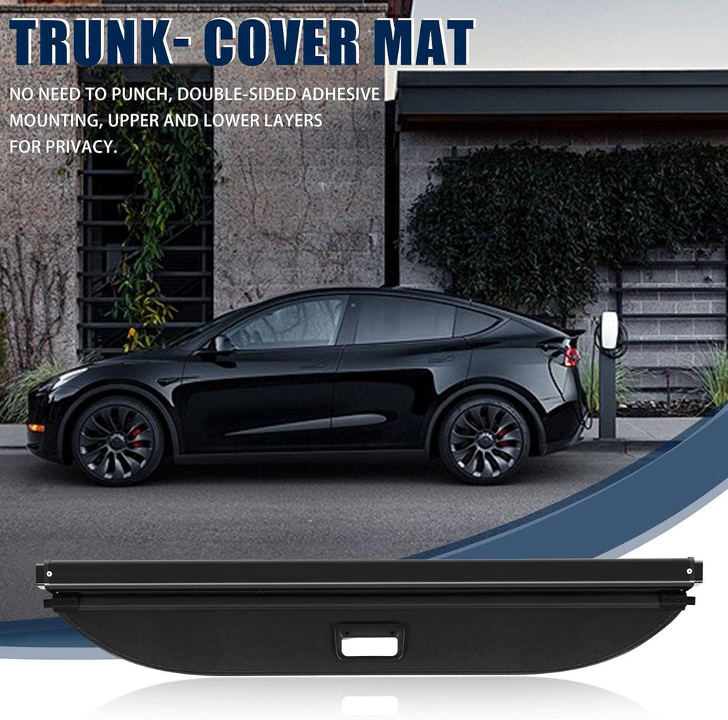 Tesla Model Y Retractable Waterproof Cargo Cover P850