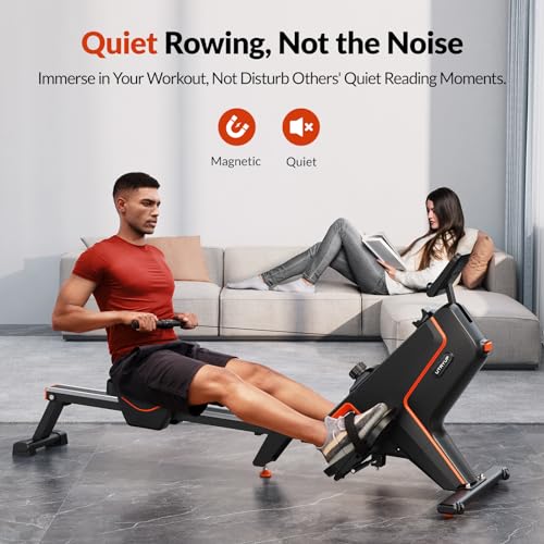 Magnetic Water Rowing Machine with 16 Levels Resistance, 350 LB Weight Capacity L20501
