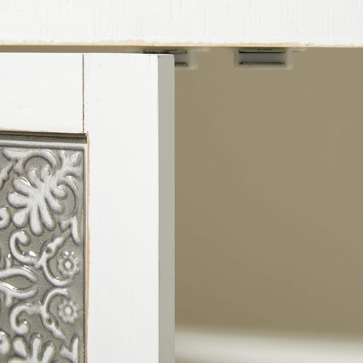 Modern Wood and Metal 2-Door Cabinet X64951