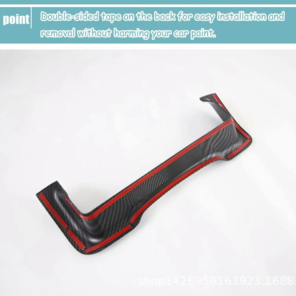 ABS Center Console Dashboard Cover Sticker Carbon Fiber Style C4968