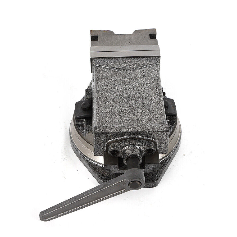 5" Precision Milling Vise 2Way Clamp Machine Accessory Set 90º Tilting with Swivel Base J19855