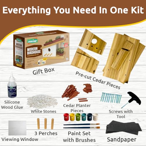 Woodworking Kit DIY Birdhouse F6169