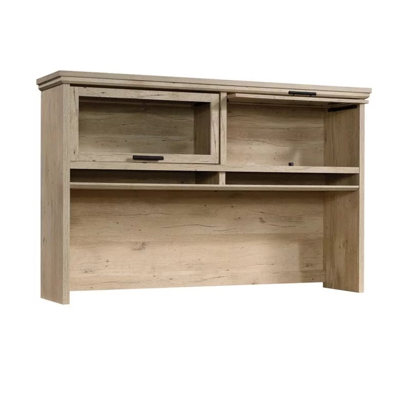 L-Shaped Desk & Large Hutch R350