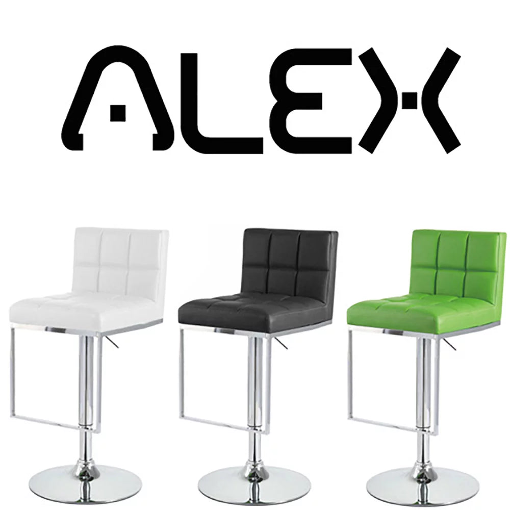 Set of 4 Adjustable Height Counter Bar Stool O4653