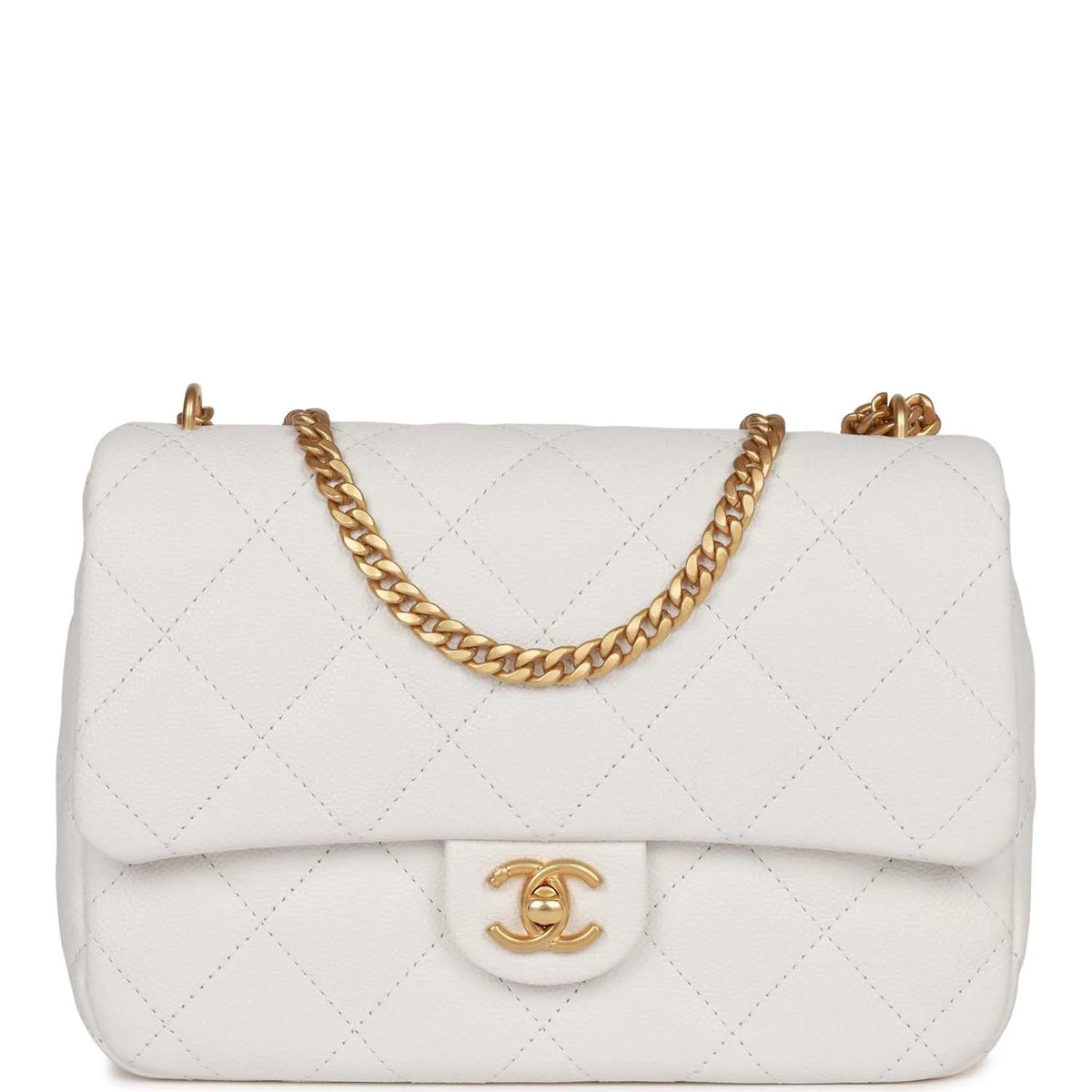 White Caviar Flap Bag M898660
