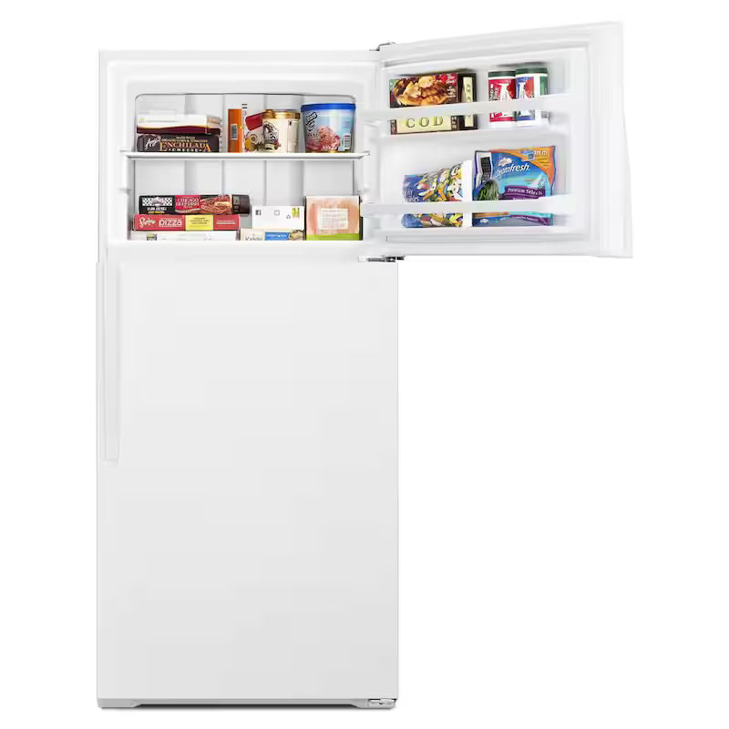 Top Freezer Refrigerator in White A1293