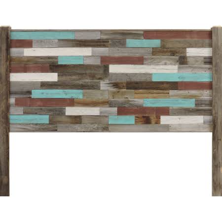 Reclaimed Wood Rustic Headboard for Full Bed S290060