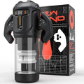 Thrusting and Rotating Male Masturbator with Handles & Digital Display C900961