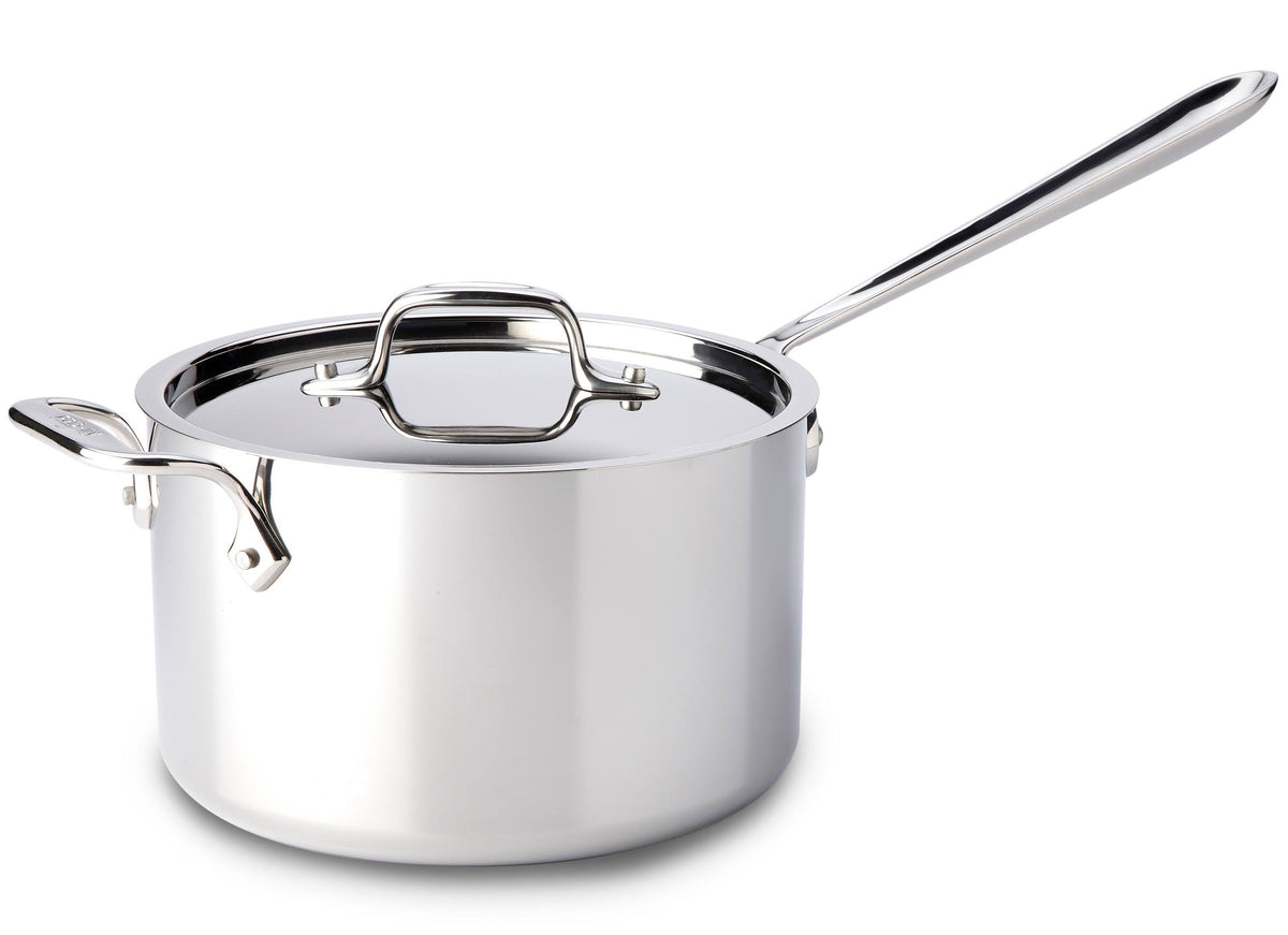 3 qt Stainless Steel Saucepan K591