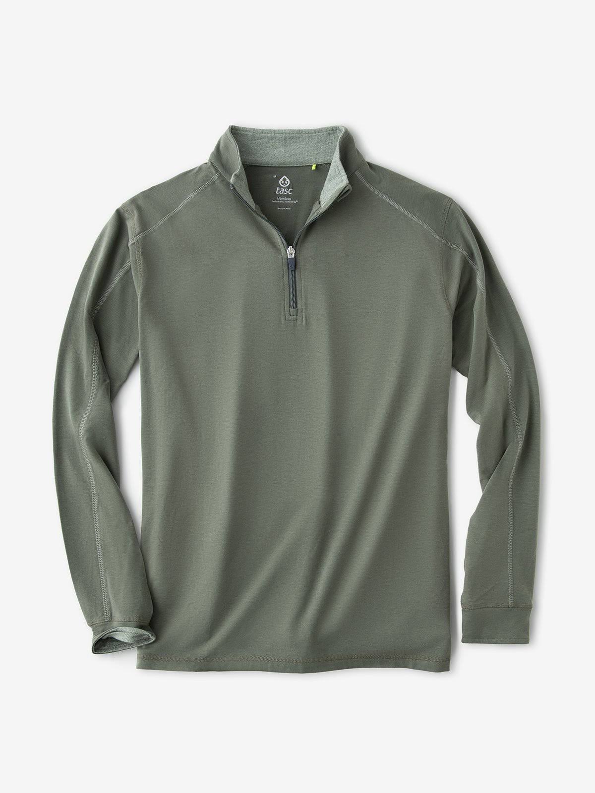 Lightweight Quarter Zip in Utility Green J57773