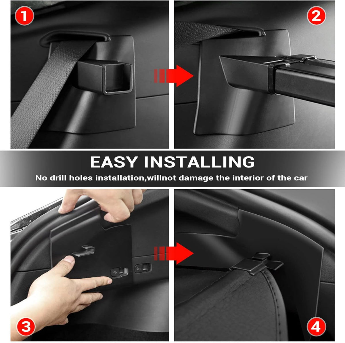 Tesla Model Y Retractable Waterproof Cargo Cover P850