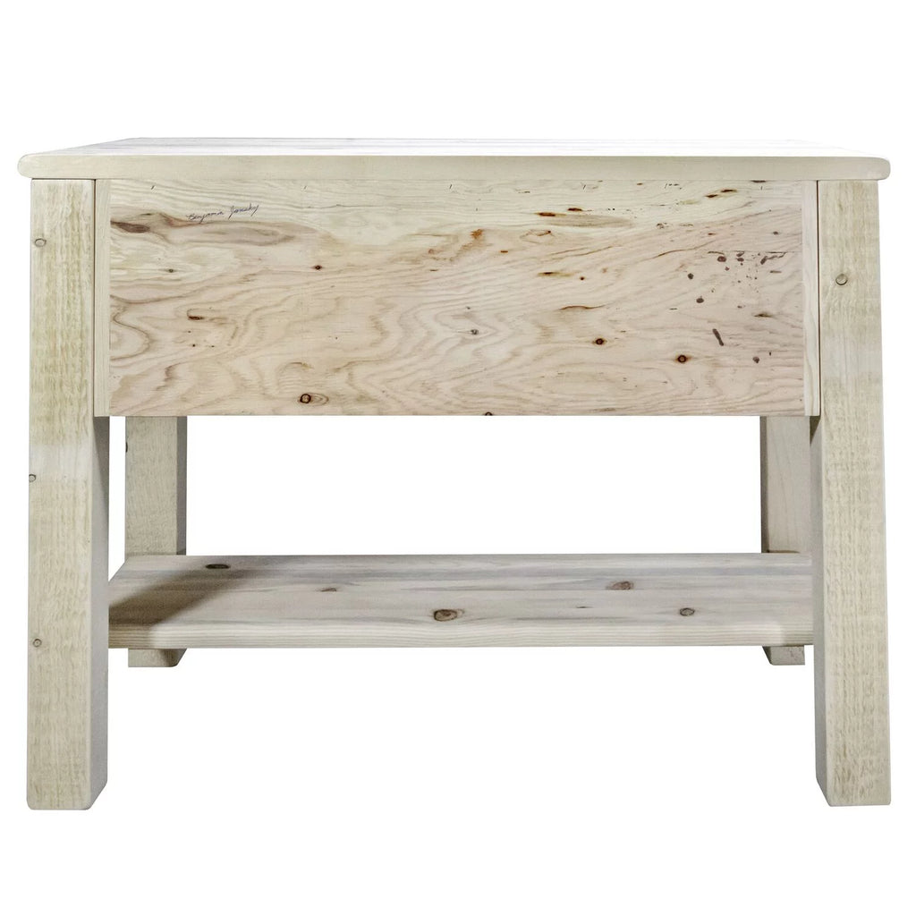 Wood Console Table with 2 Drawers C909