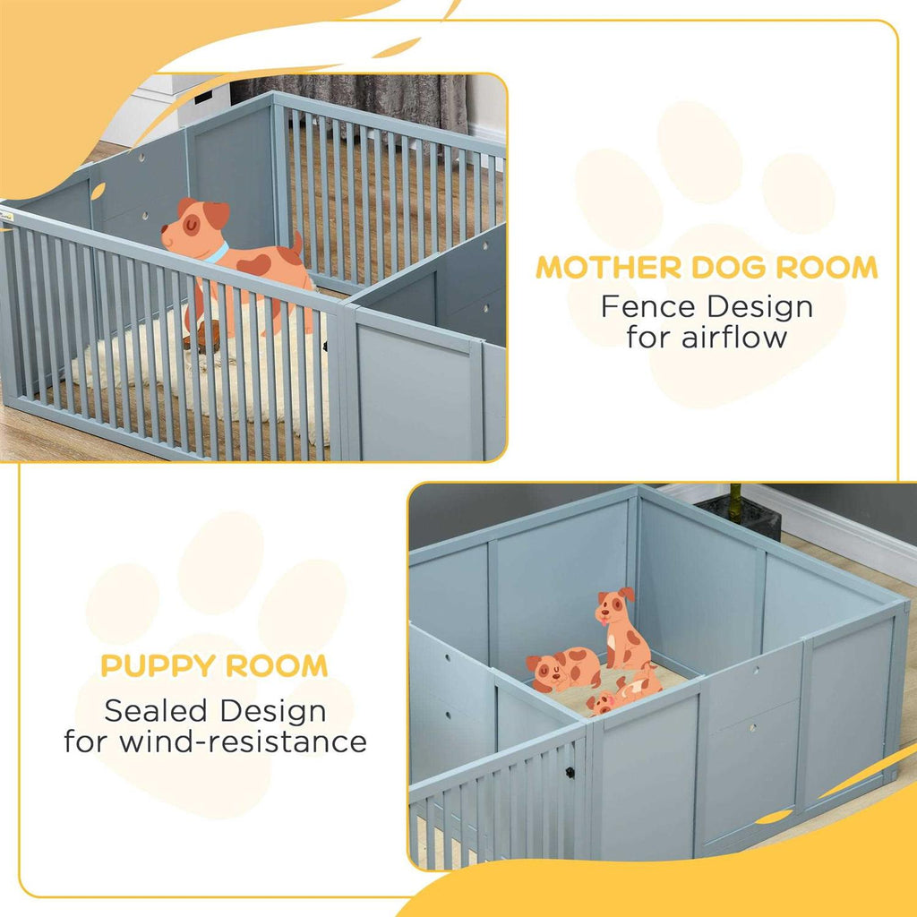 81 x 40 Whelping Box for Dogs Y88825