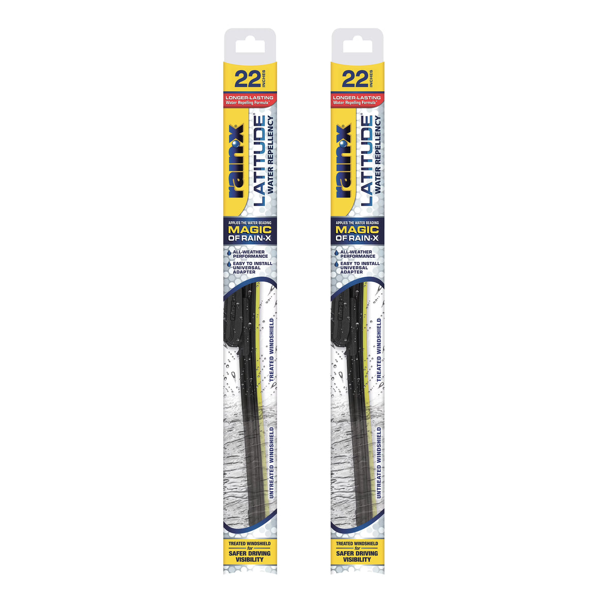 22" 2 Pack Water Repellency Wiper Blade S781