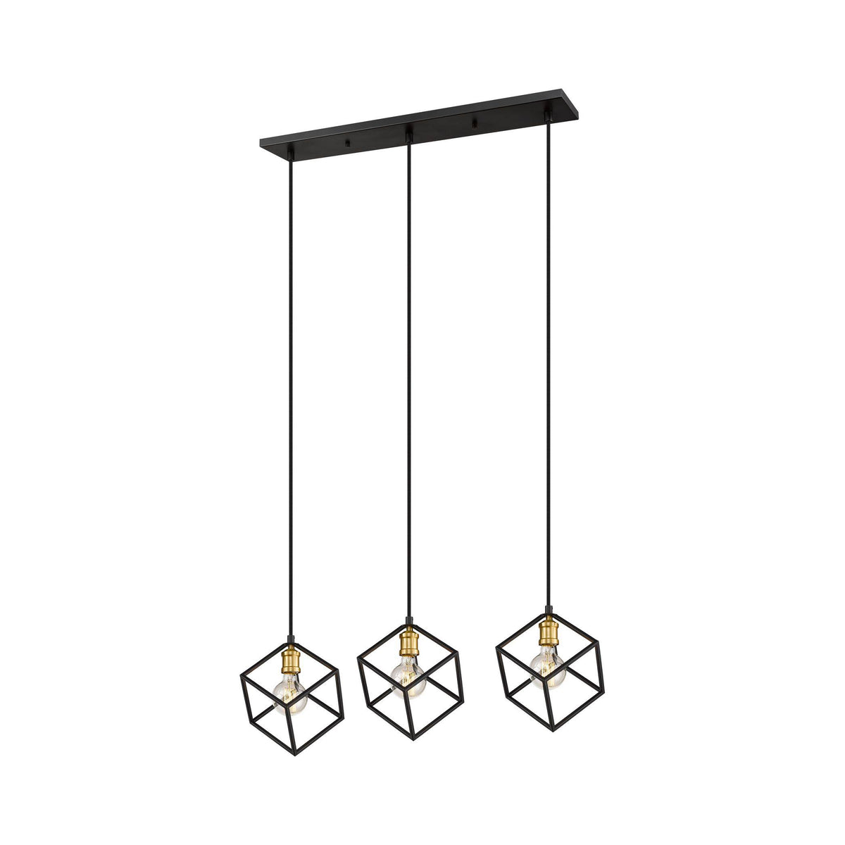 3 Light Island Light Bronze Finish K49439