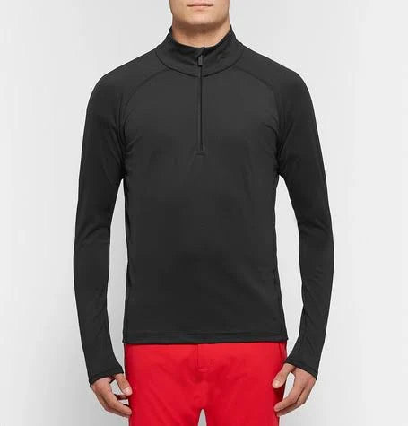 Men Halfzip Black Casual Jacket S59284