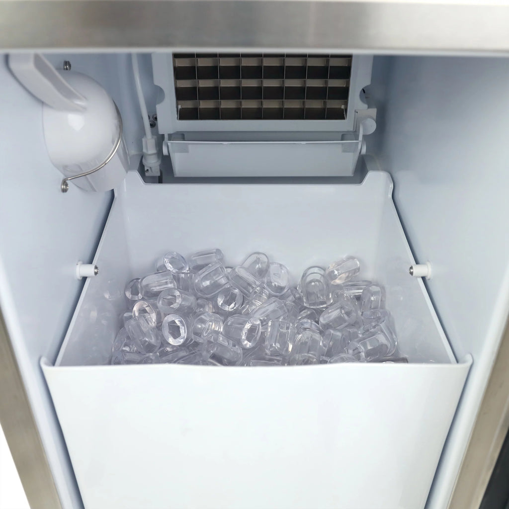 Commercial Built-In Ice Maker, 50 lb. Capacity, Stainless Steel K190882