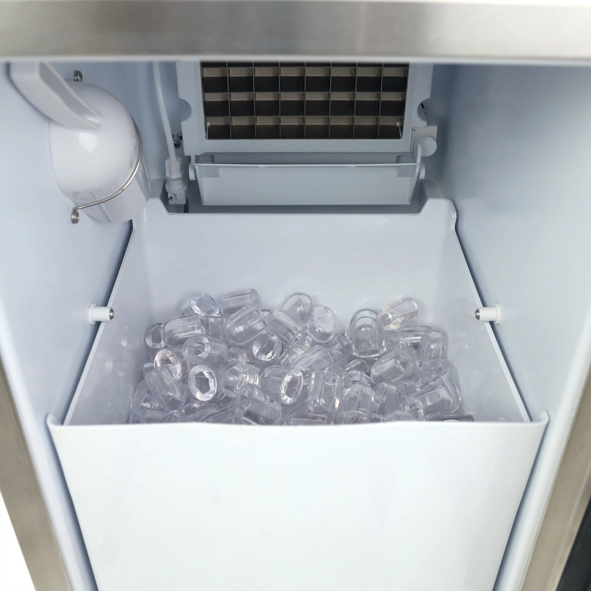 Commercial Built-In Ice Maker, 50 lb. Capacity, Stainless Steel K190882