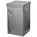 Grey Collapsible Laundry Hamper L759